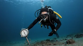 En dykker som når nye dybder i havet.