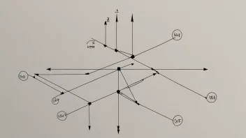 En bilde av en referansevektor i et 3D koordinatsystem.