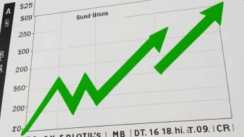 En visuell fremstilling av et selskaps økonomiske resultater.