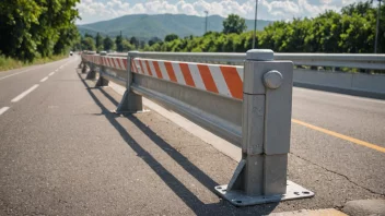 En vegbarriere er en fysisk barriere som brukes for å skille trafikkstrømmer eller å stoppe kjøretøy.