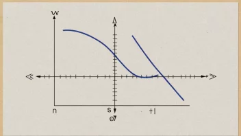 En graf som viser en matematisk funksjon som konvergerer mot en grense.