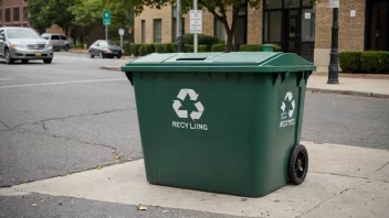 En gjenvinningsbeholder, også kjent som en gjenvinningscontainer, er en beholder som brukes til å samle inn og lagre materialer som skal gjenvinnes.