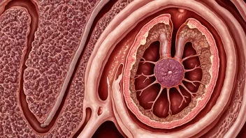 En illustrasjon av en nyre med en skadet glomerulus, som viser hvordan nyresvikt påvirker kroppen.