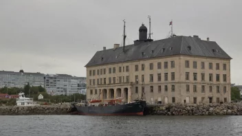 Et historisk marineforsikringsselskapsbygg i Norge.