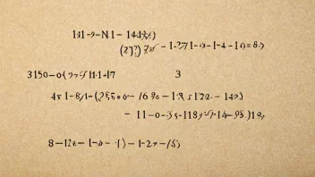 Et bilde som illustrerer høyoktantall i en matematisk ligning