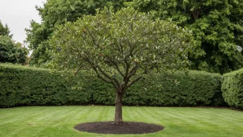 Eit tre utan frukt på greinene, eit symbol på ordet fruktlaust.