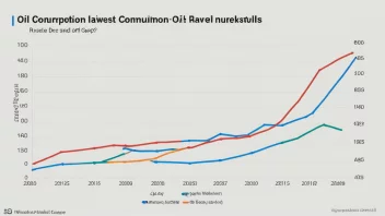 En graf som viser oljeconsumet i ulike land, med Norge som ett av landene med høyest forbruk.