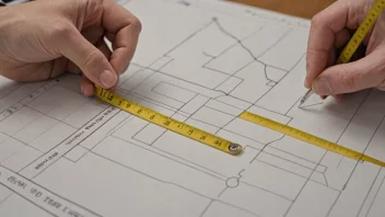 Et bilde som representerer studiet av antropometri, med en person som måles i forgrunnen og grafer og diagrammer i bakgrunnen.