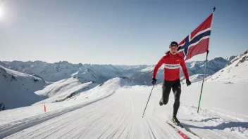 En pioner innen norsk idrett, som går foran og viser vei for andre.