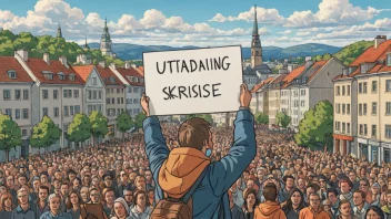 Et bilde som illustrerer begrepet utdanningskrise, et norsk ord for utdanningskrisen.