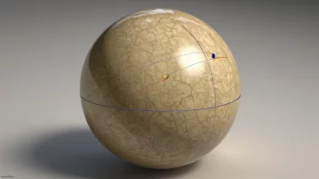 En oblat sfæroid er en tredimensjonal form som er symmetrisk omkring sin ekvatoriale plan og har en noe flatet form ved polene.