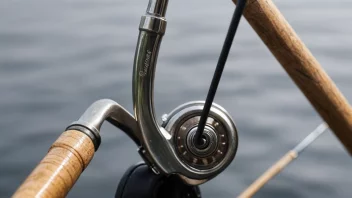 En fiskekrok med lang skaft og liten øye, brukt til å fange fisk.