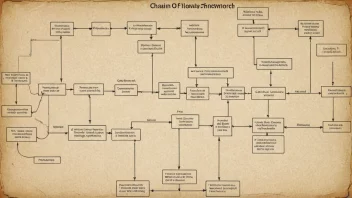 Et komplekst flytdiagram som viser en virkningsrekke, med mange sammenhengende elementer og piler som illustrerer de komplekse forholdene mellom dem.