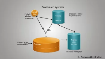 Et bilde som representerer en vare eller en tjeneste som en enhet i et økonomisk system.