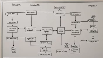 Et bilde av et prosesskjema eller flytdiagram.