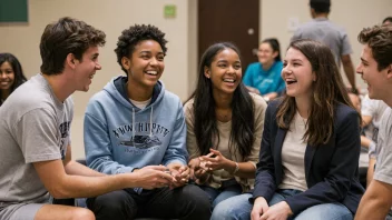 Et studentforum hvor studenter kan møtes og diskutere ulike temaer.