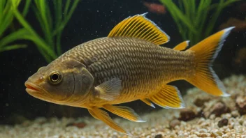 Et bilde av en azanderfisk i sitt naturlige habitat, som viser dens unike egenskaper.