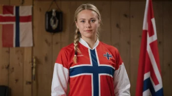 En person som representerer Norge på en positiv måte.