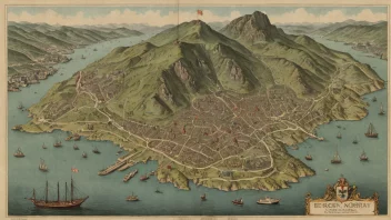 Bergen, språklig evolusjon, historisk lingvistikk, dialekter, norsk språk, handelsinnflytelse, kulturell identitet
