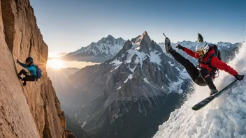 risikosport, nybegynneraktiviteter, risiko vs belønning, personlig utvikling, hobbyutforskning
