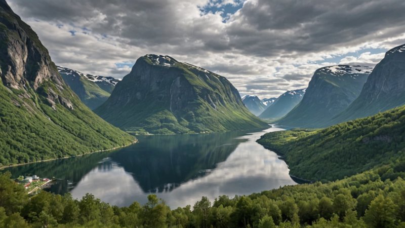 norske dialekter, naturbeskrivelser, østlandsk dialekt, vestlandsk dialekt, språklig sammenligning