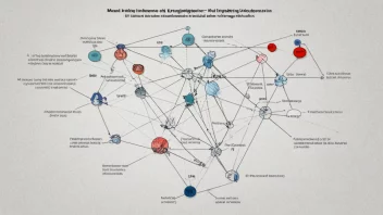 En illustrasjon av et komplekst diagram med flere lag, som viser underdiagramkonseptet.