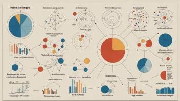 Et bilde som viser ulike typer feltanaloger, inkludert grafer, diagrammer og tabeller, brukt til å representere fysiske felt i ulike vitenskapelige og teknologiske sammenhenger.