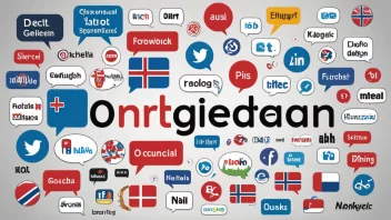 norsk språk, digital kultur, språkutvikling, nyord, slang, kommunikasjon på sosiale medier