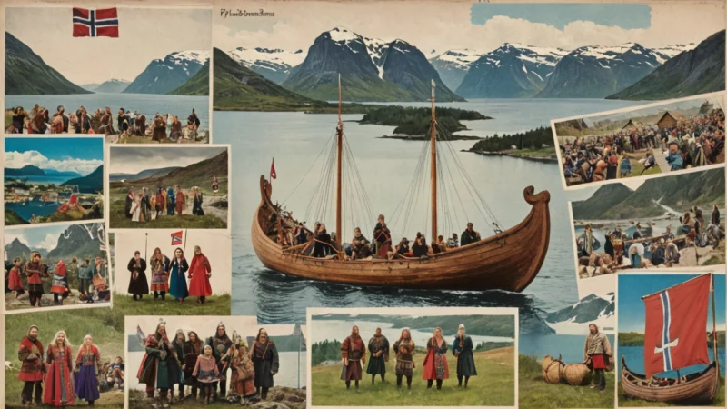 norsk kulturhistorie, vikinger, nasjonalisme, språkstrid, samisk kultur, uavhengighet, kvinnekamp