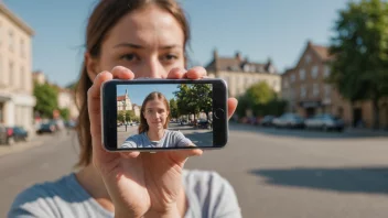 Et fotografi med en tydelig forgrunnsskikkelse, som en person eller et objekt, og en uskarp bakgrunn.