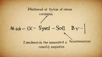 Et bilde av en matematisk ligning på en tavle.