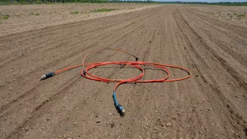 En seismikkabel er en spesialisert kabel som brukes i seismiske undersøkelser for å registrere vibrasjoner og bevegelse i jorden.