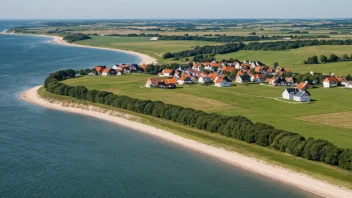 En malerisk øy i Danmark kjent for sin naturskjønnhet og kulturelle arv.