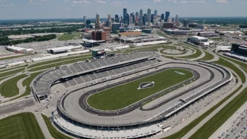 Flyfoto av Indianapolis Motor Speedway