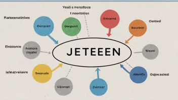 Et diagram som illustrerer begrepet sjetéen, en norsk betegnelse for et bestemt stadium eller gruppe.