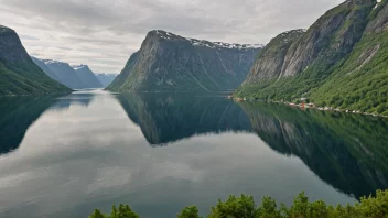 Et bilde av Drøbaksundet, som viser dets naturskjønnhet og historiske betydning.