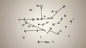 En matematisk ligning som brytes ned i mindre faktorer