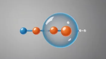 En illustrasjon av sublimeringsprosessen, der et stoff går direkte fra fast form til gassform