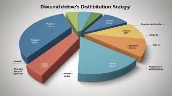 En illustrasjon av en selskaps utbyttefordelingsstrategi.