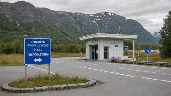 En tollbu eller grensekontrollbygning i Norge.