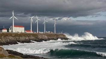 Bølgekraftverk på kysten av Norge