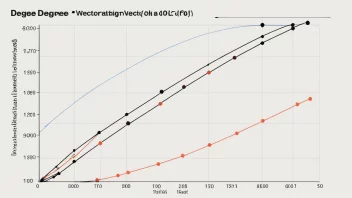 En illustrasjon av en graf som viser graden av vektorisering.