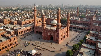 Byen Lahore i Pakistan, med sine historiske bygninger, kulturelle landemerker og levende gater.