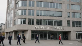 En bygning som huser et sikkerhetsbyrå i Norge.