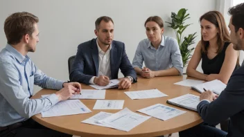 En gruppe mennesker sitter rundt et bord og diskuterer strategier og tiltak for å forhindre problemer eller sykdommer.