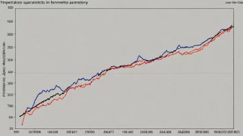 En graf som illustrerer begrepet iljer i meteorologi