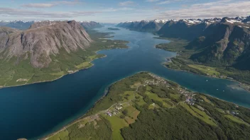 Nesna kommune i Norge, kjent for sin naturskjønnhet og historiske betydning