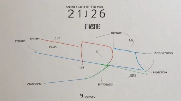 En illustrasjon av en kalender eller graf som viser to distinkte faser eller perioder, med en bakgrunn som representerer klima, sport eller produksjon.