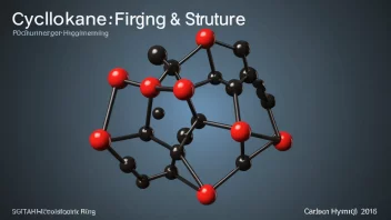 En sykloalkanringstruktur, bestående av en ring av karbonatomer med hydrogenatomer festet.