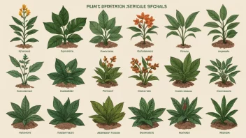 Et bilde som viser forskjellige varianter av en plante- eller dyreart, med en tydelig forskjell mellom den opprinnelige formen og varianten.